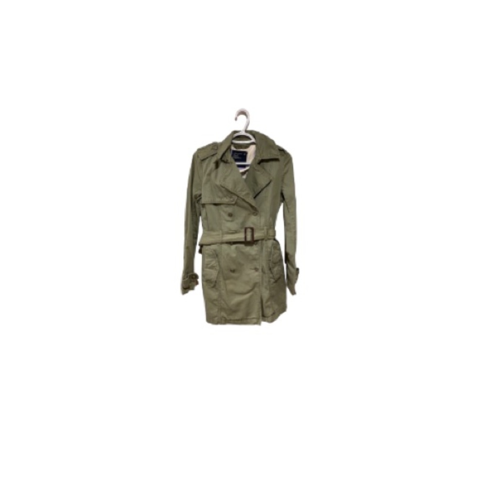 American Eagle Green Trench - Women’s Size Small